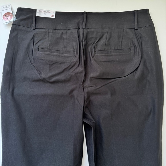 NWT Lane Bryant Pants Tighter Tummy Fit Boot Cut High Rise Black Sz 20 Regular - Picture 12 of 13